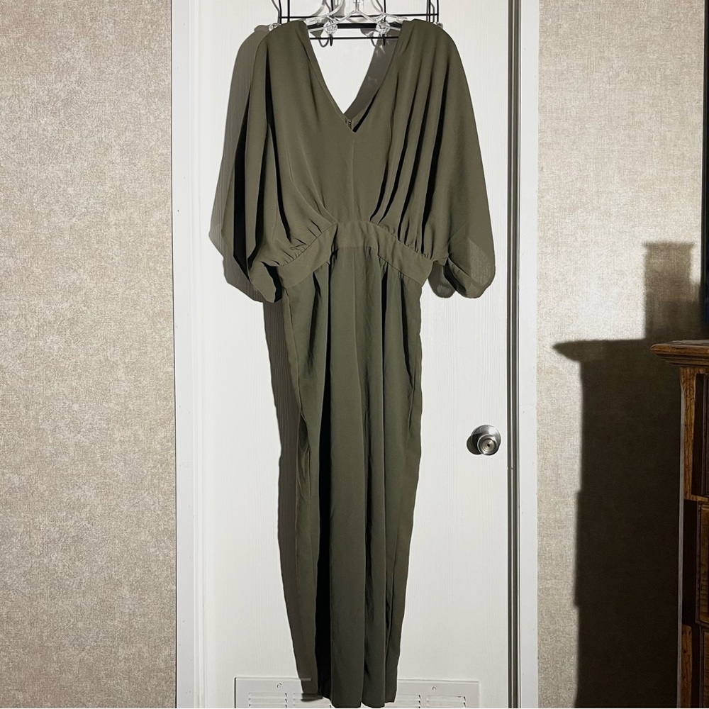 ASOS Olive Green Jumpsuit